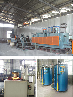 heat treatment line