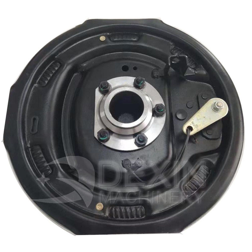 12 inch electric brake with parking lever