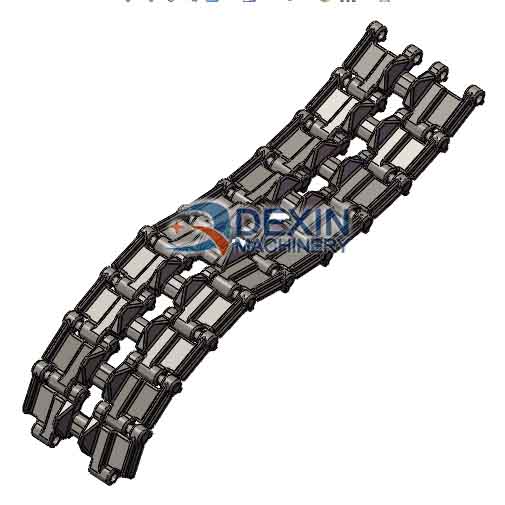 Small excavator track, steel track, Rippa track, Shanding track, excavator track,